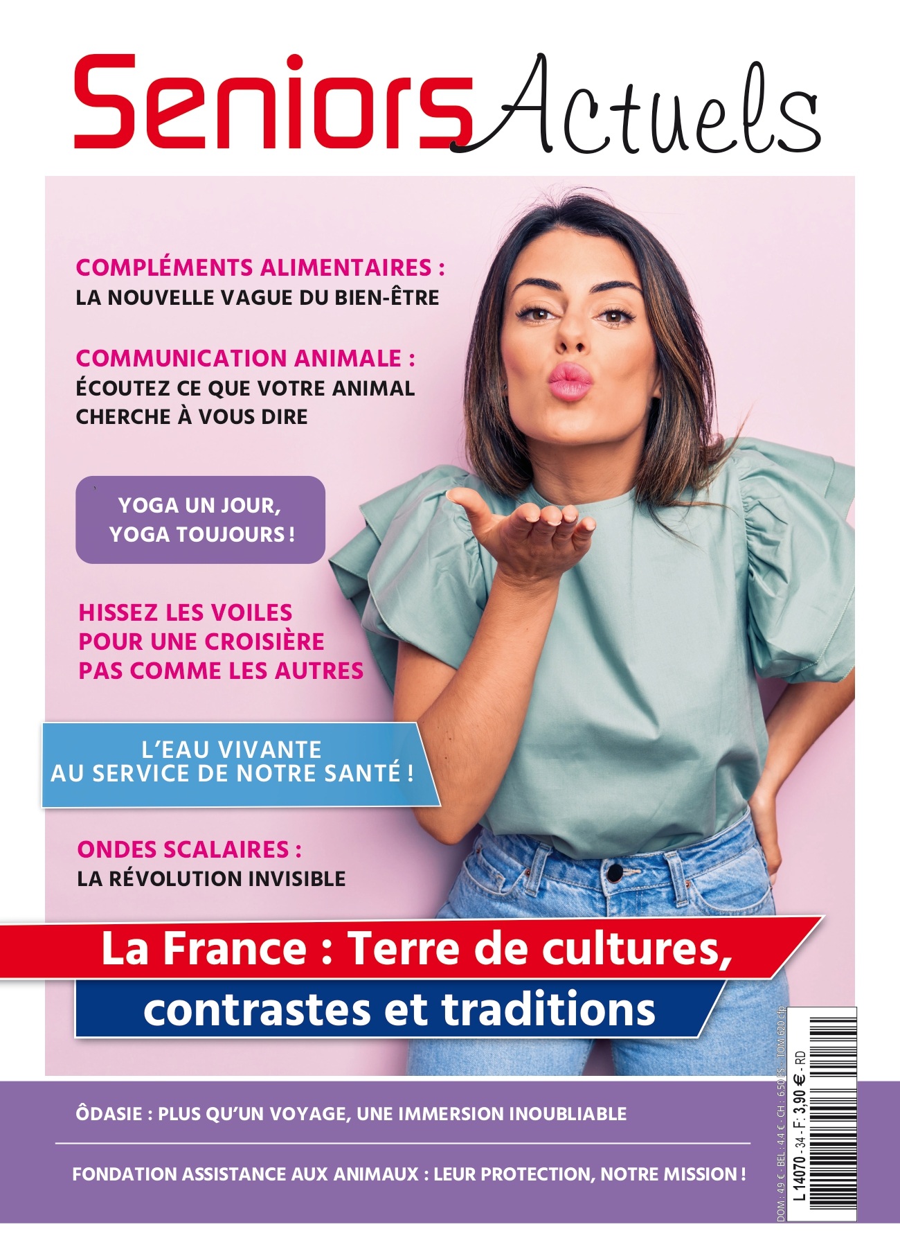Couverture Seniors Actuels magazine